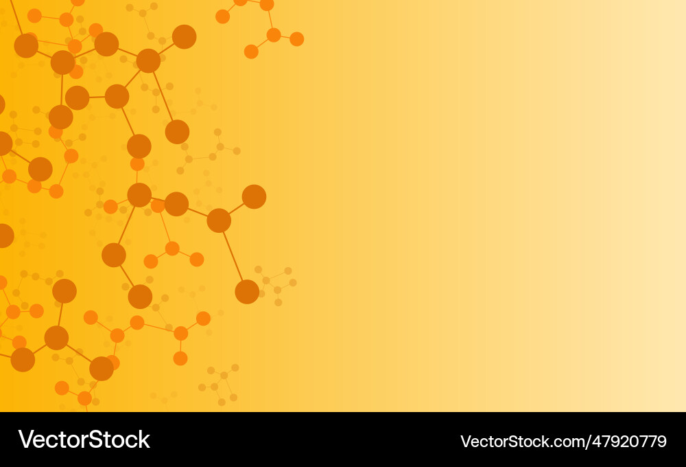 Molecules structure background Royalty Free Vector Image