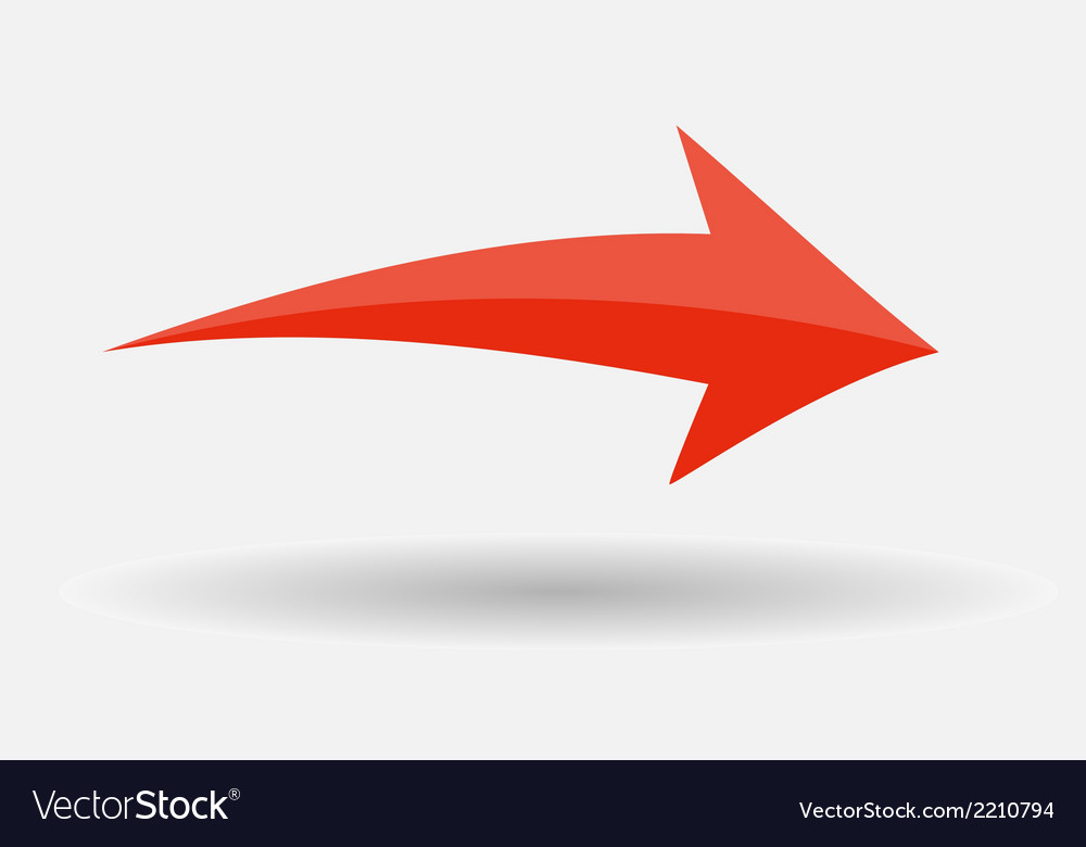 Arrow Icon Sign Royalty Free Vector Image - Vectorstock