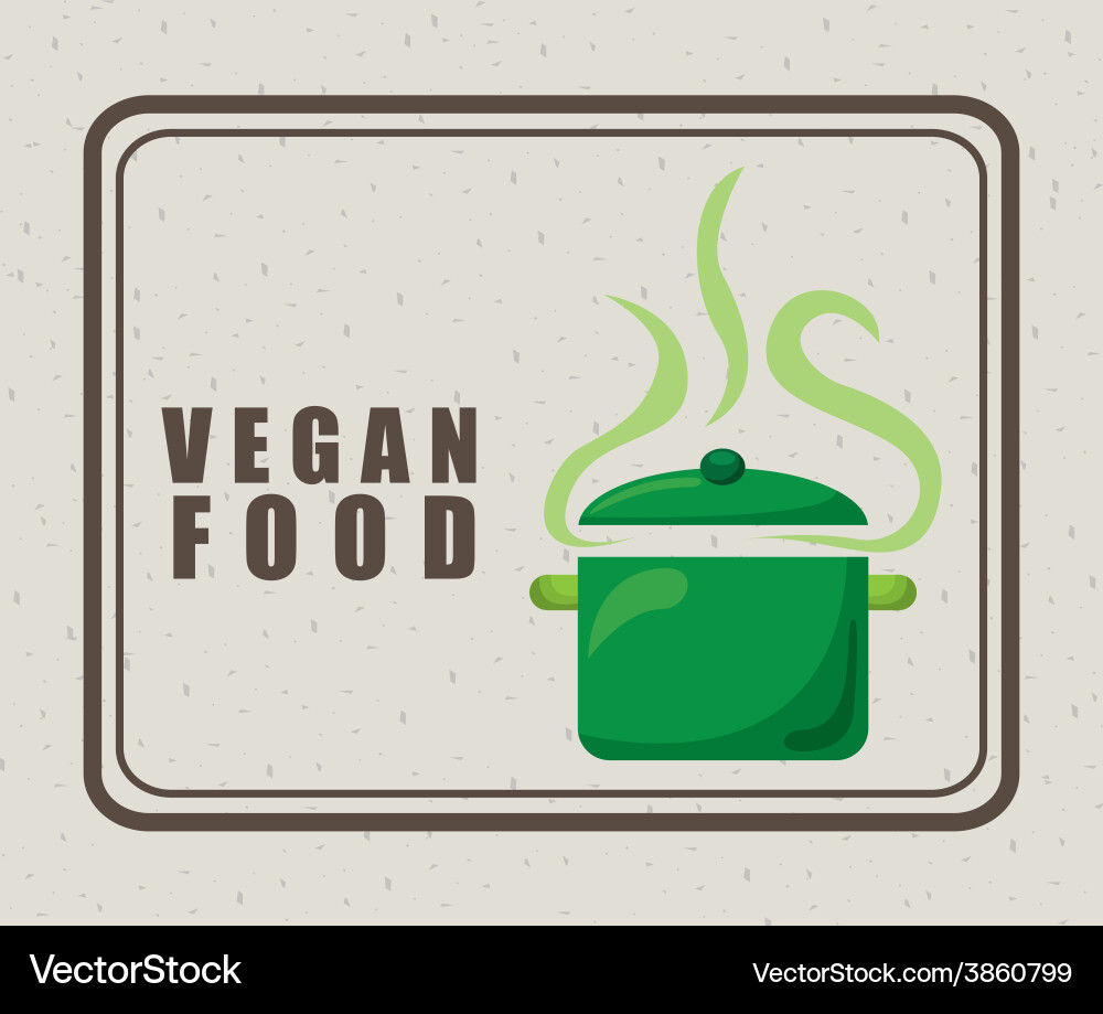 Vegan menu Royalty Free Vector Image - VectorStock