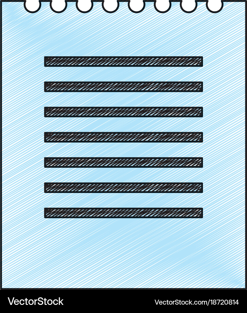 Isolated document design Royalty Free Vector Image