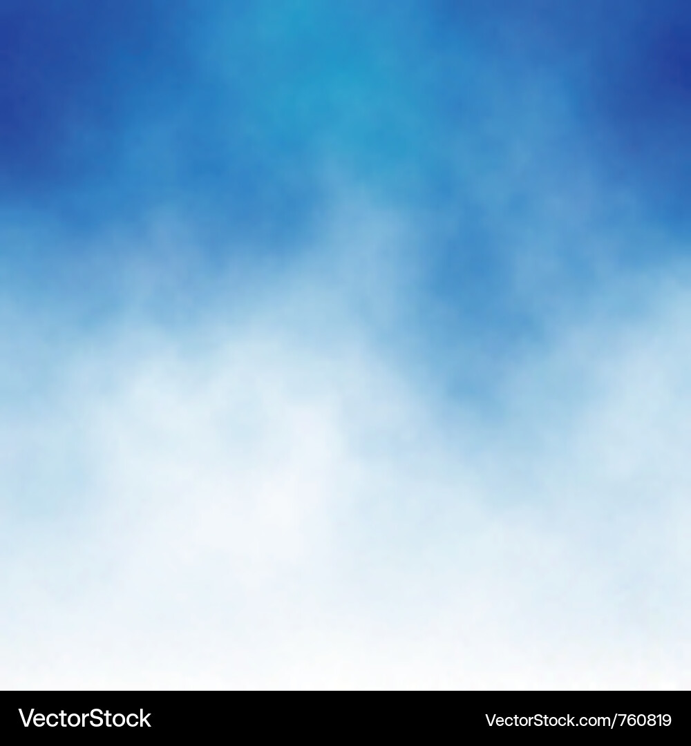 Cloud blue Royalty Free Vector Image - VectorStock