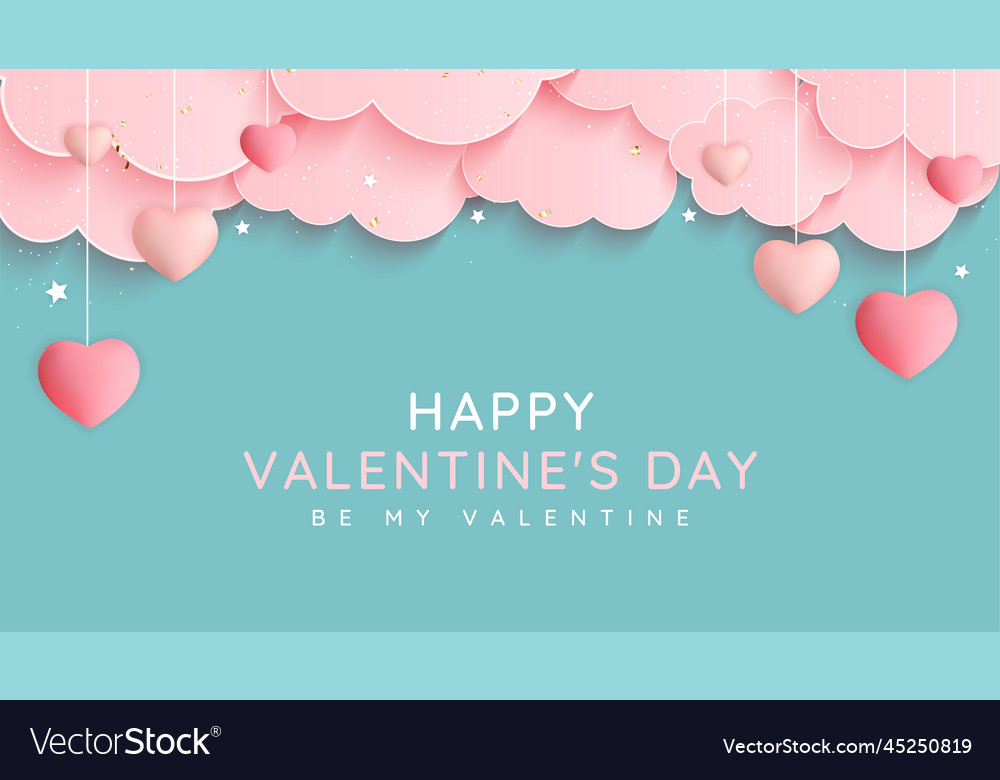 Valentines Day Greeting Card Template