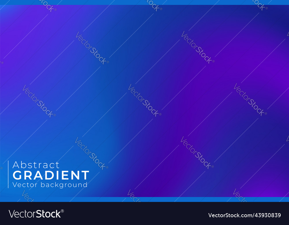 Abstract gradient color background design Vector Image