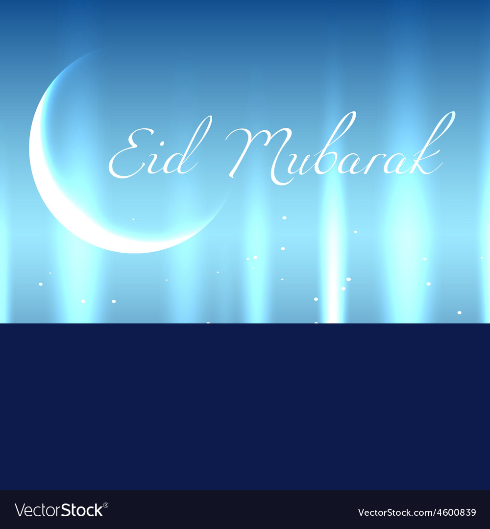 Eid background Royalty Free Vector Image - VectorStock