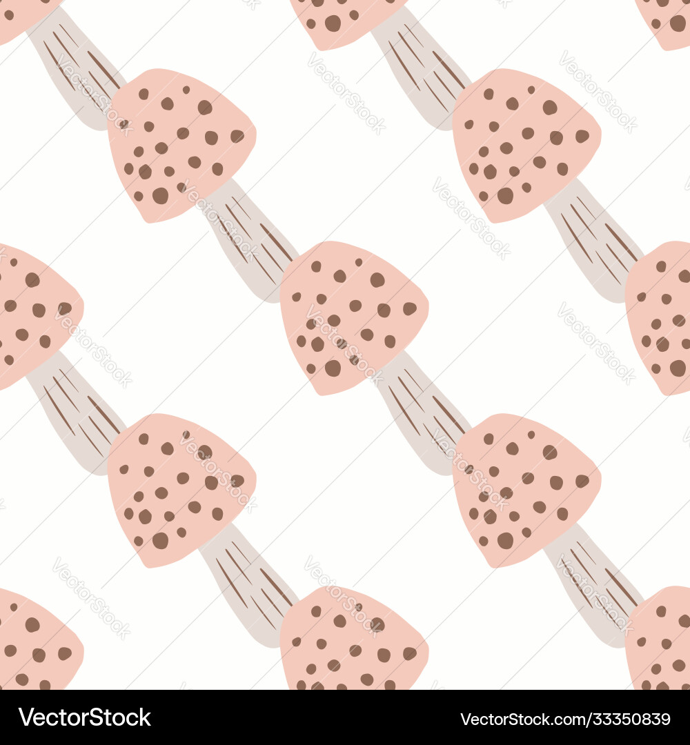 Isolated seamless pattern with hand drawn Vector Image