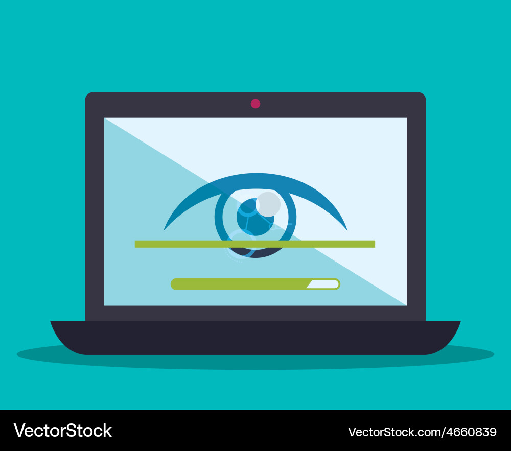 Security system design Royalty Free Vector Image