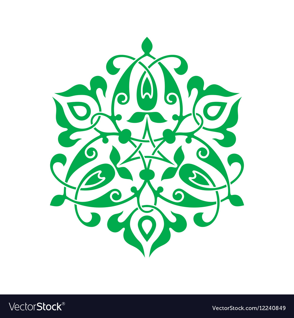 Arabesque decor Royalty Free Vector Image - VectorStock