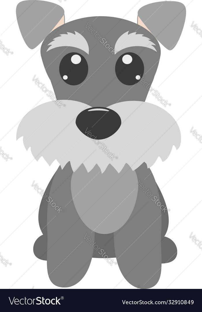 Schnauzer art Royalty Free Vector Image - VectorStock