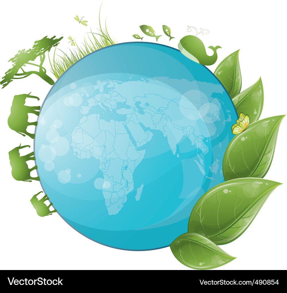 Globe icon Royalty Free Vector Image - VectorStock
