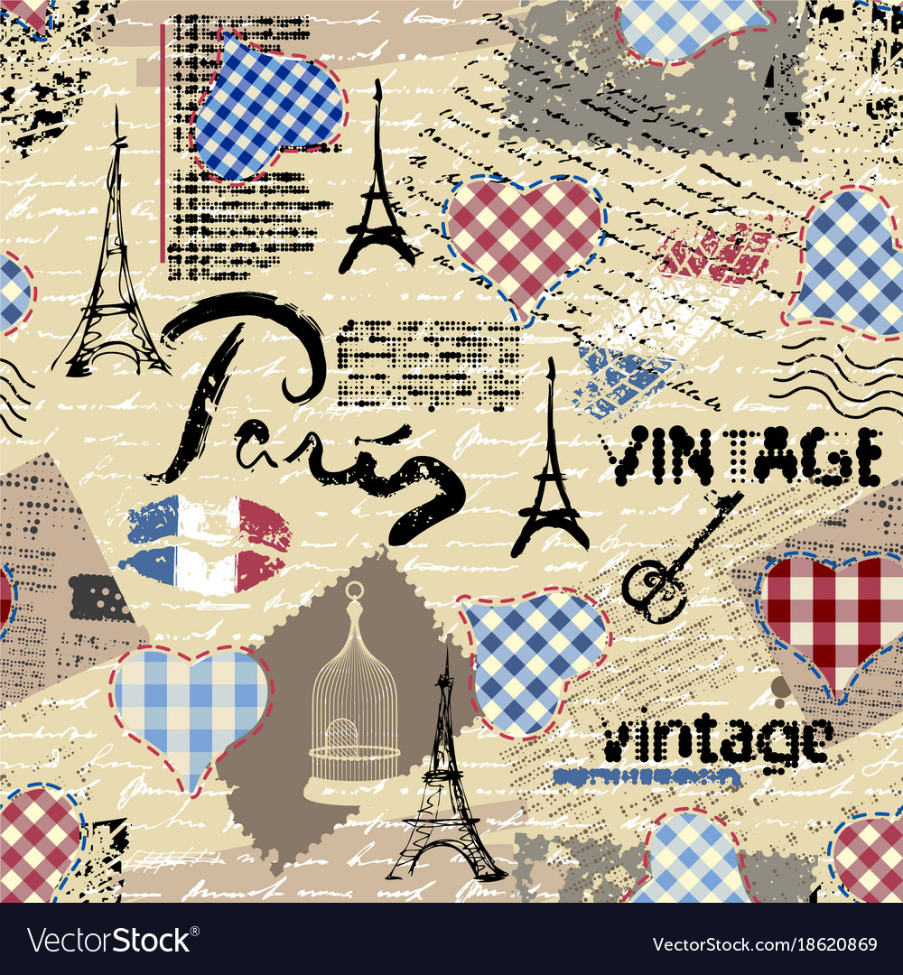 Vintage Grunge Pattern Royalty Free Vector Image