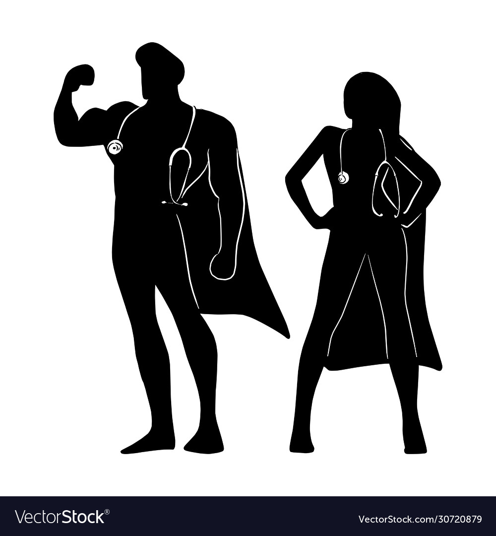 Premium Vector  Woman superhero silhouette female power concept