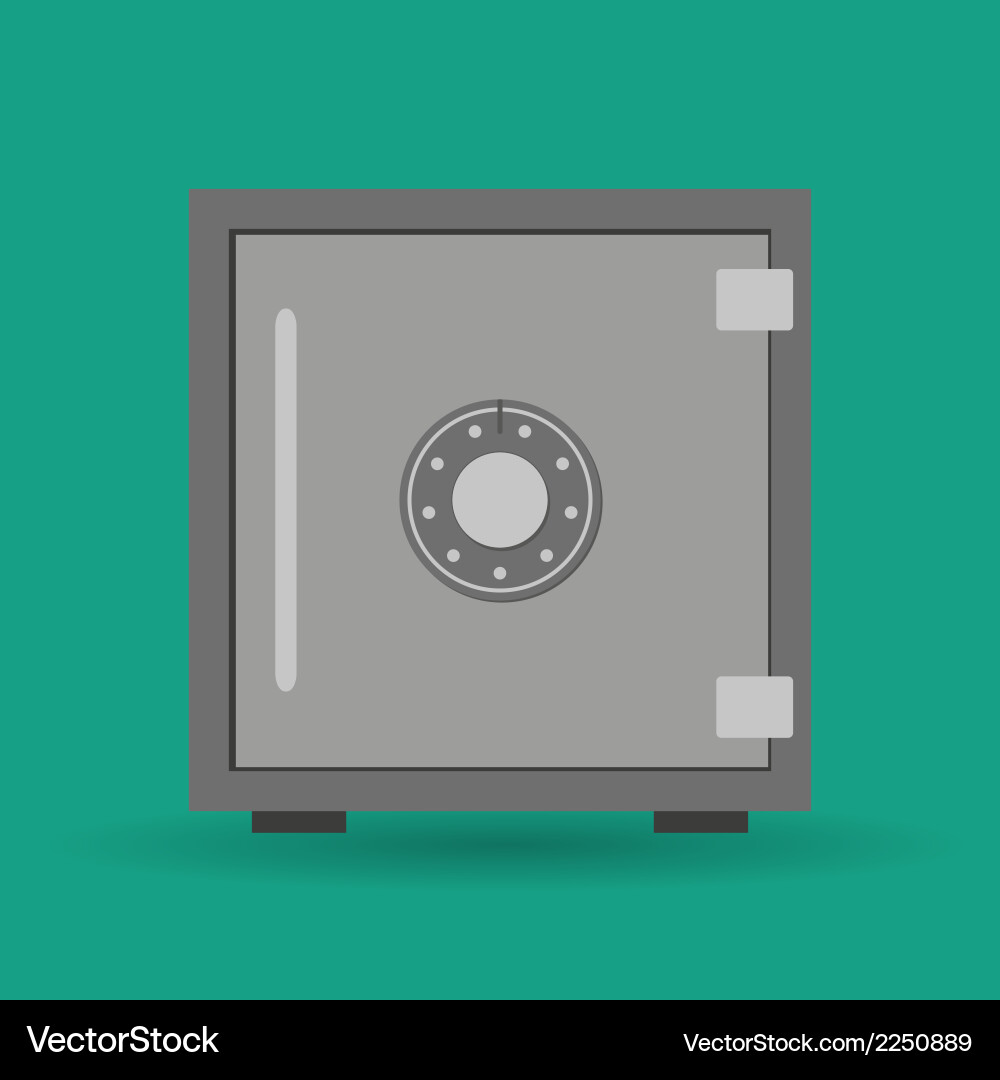 Safe icon Royalty Free Vector Image - VectorStock
