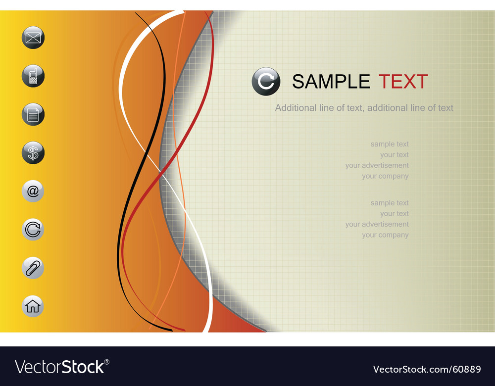 Web page template Royalty Free Vector Image VectorStock Web page template Royalty Free Vector Image VectorStock