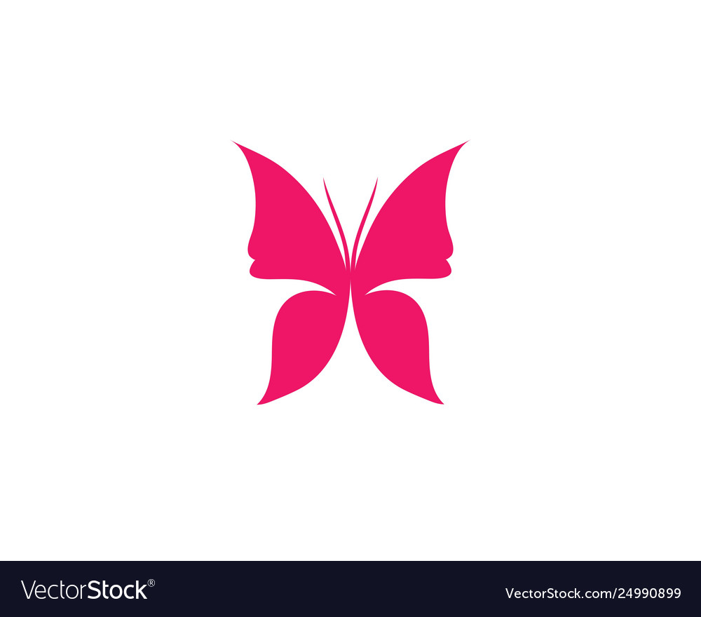 Beauty butterfly icon design Royalty Free Vector Image