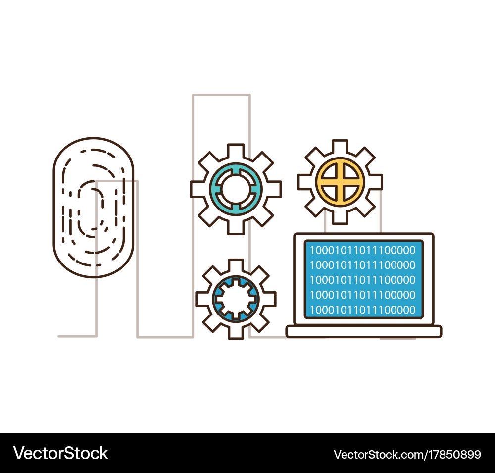 Future technologies design Royalty Free Vector Image