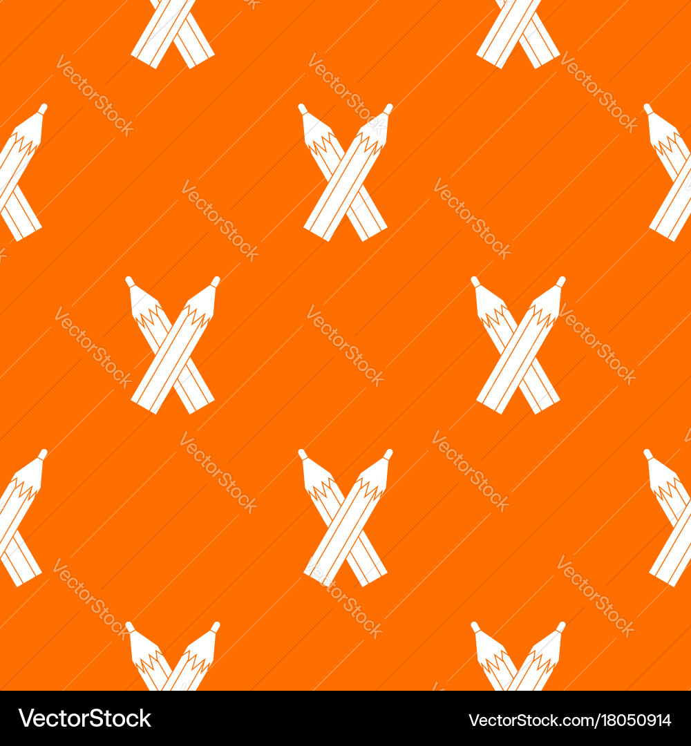 Pencils pattern seamless Royalty Free Vector Image