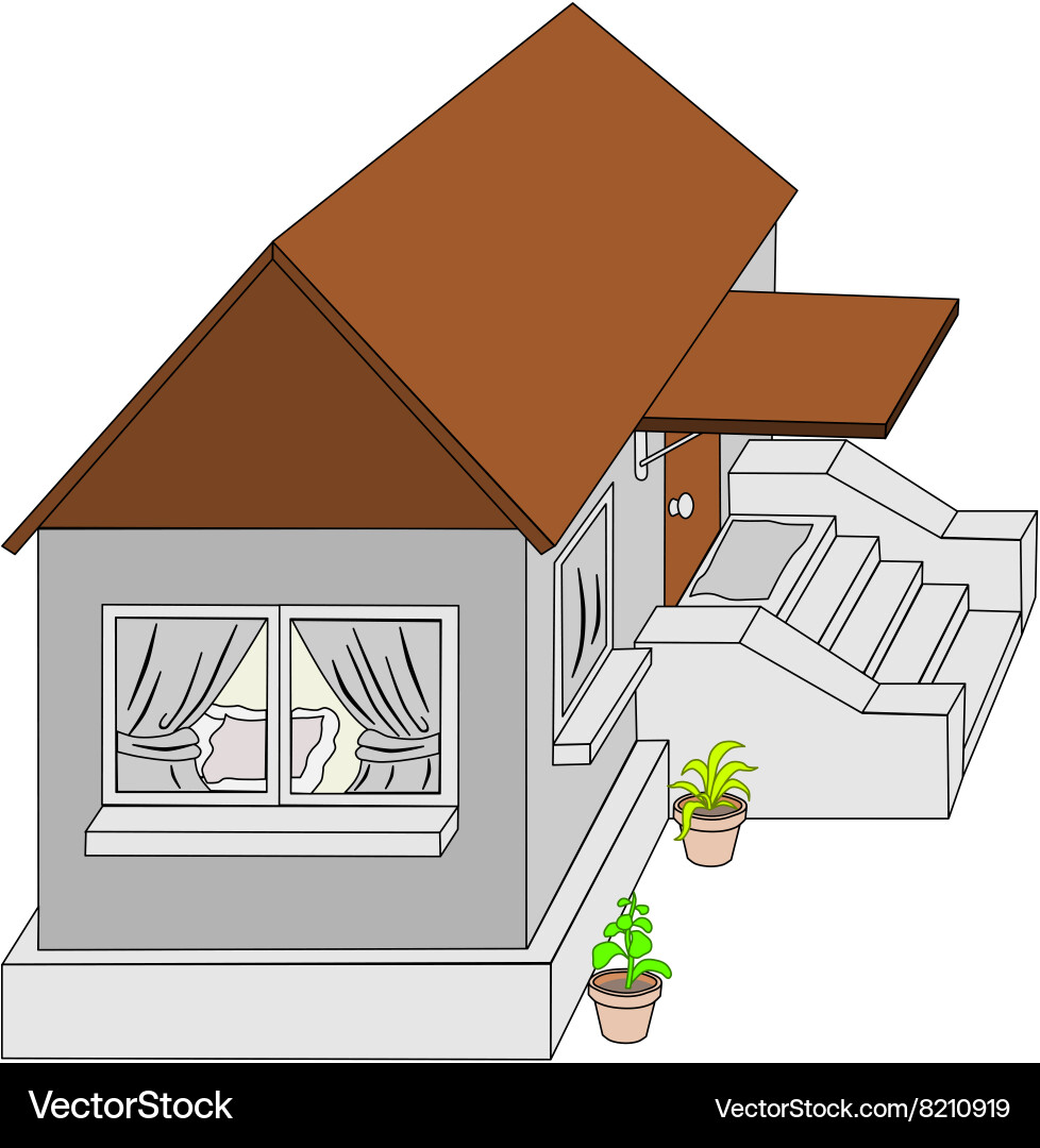 House Royalty Free Vector Image - VectorStock