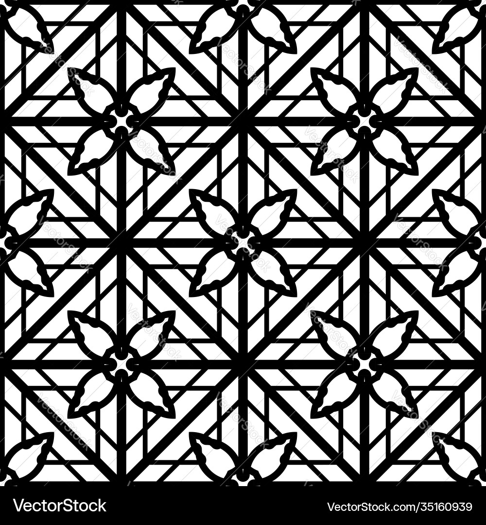 Design seamless monochrome grating pattern Vector Image