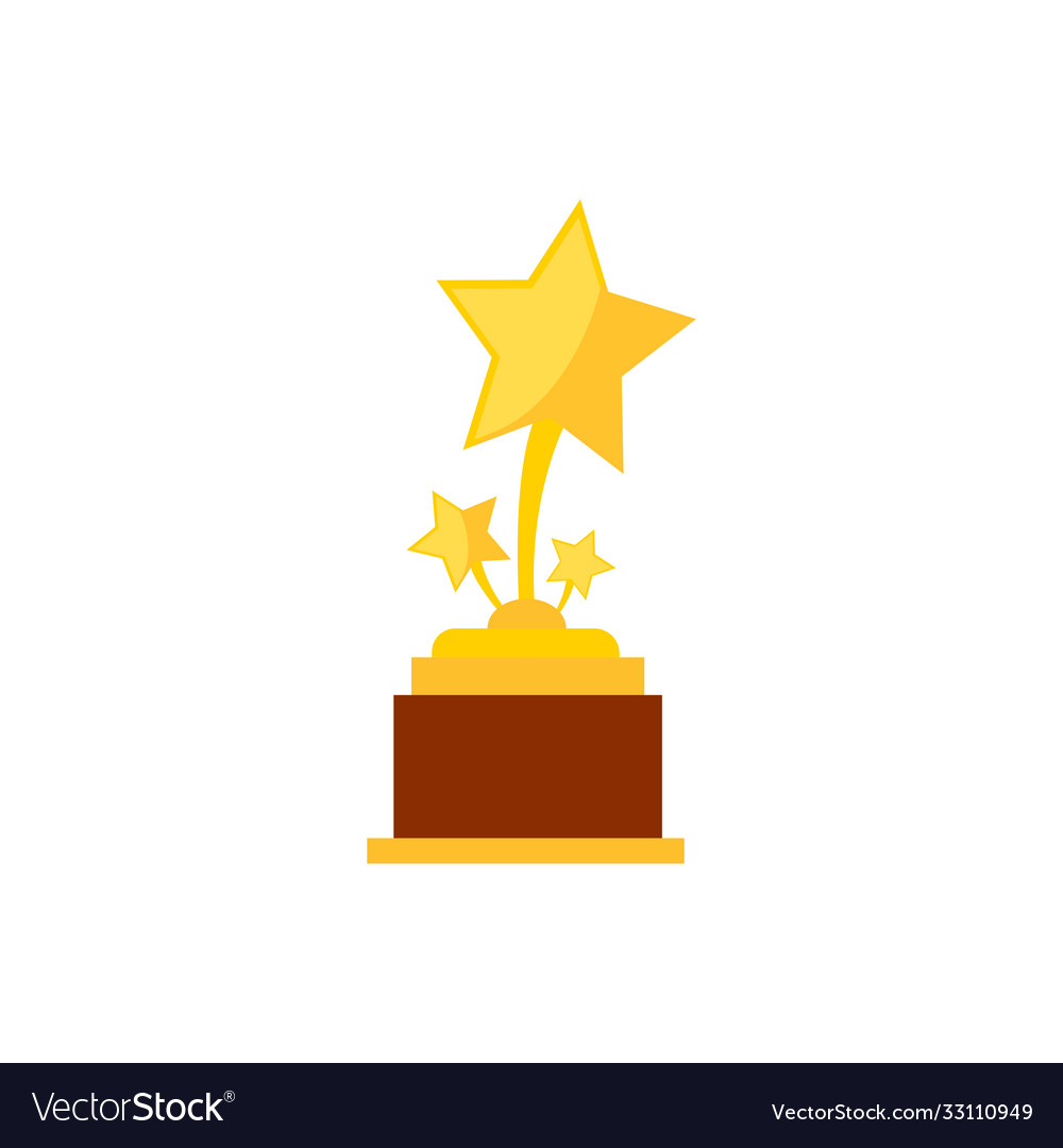 Winner trophy Royalty Free Vector Image - VectorStock