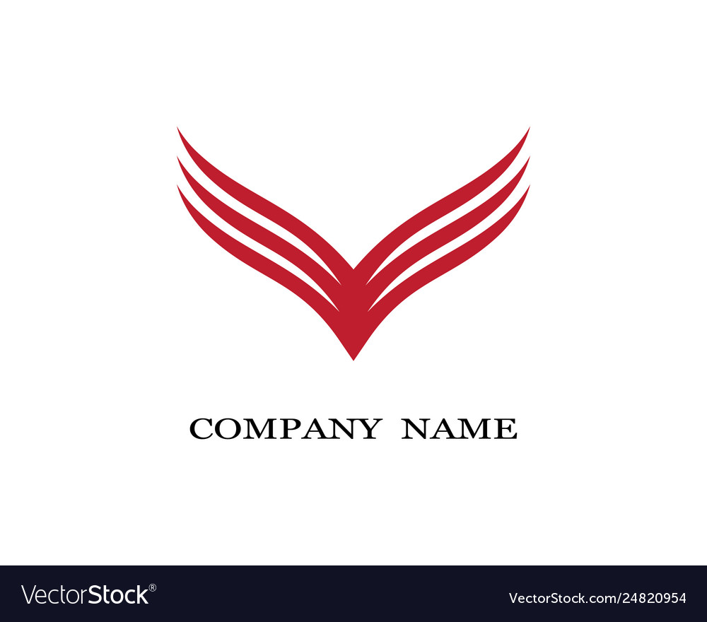 Wing symbol Royalty Free Vector Image - VectorStock