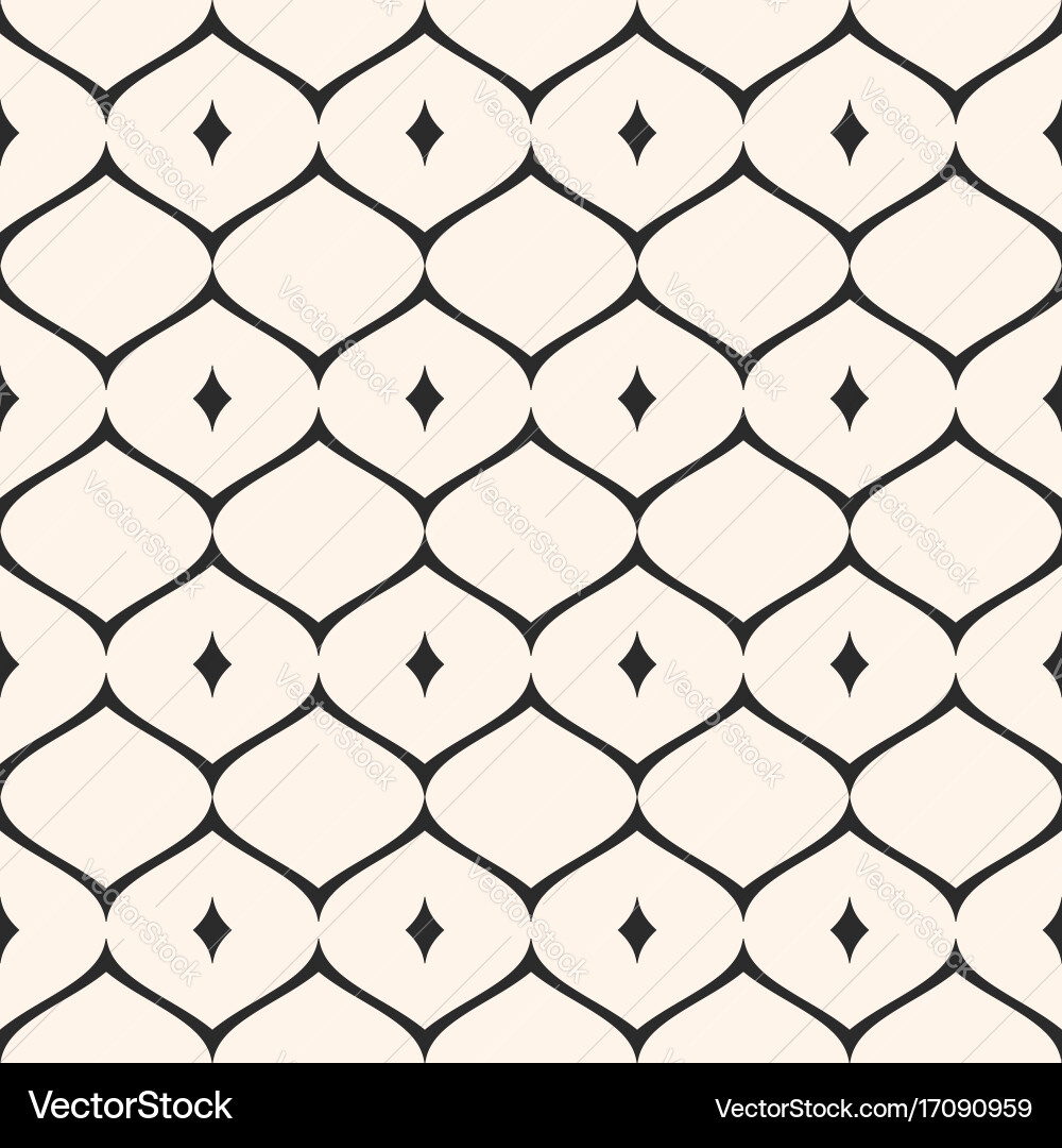 Seamless pattern ornament geometric texture Vector Image