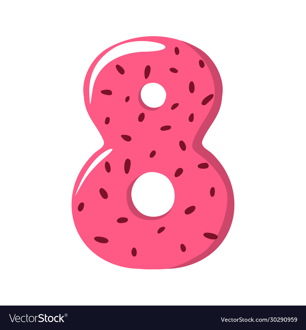 Watermelon alphabet sign on white background Vector Image