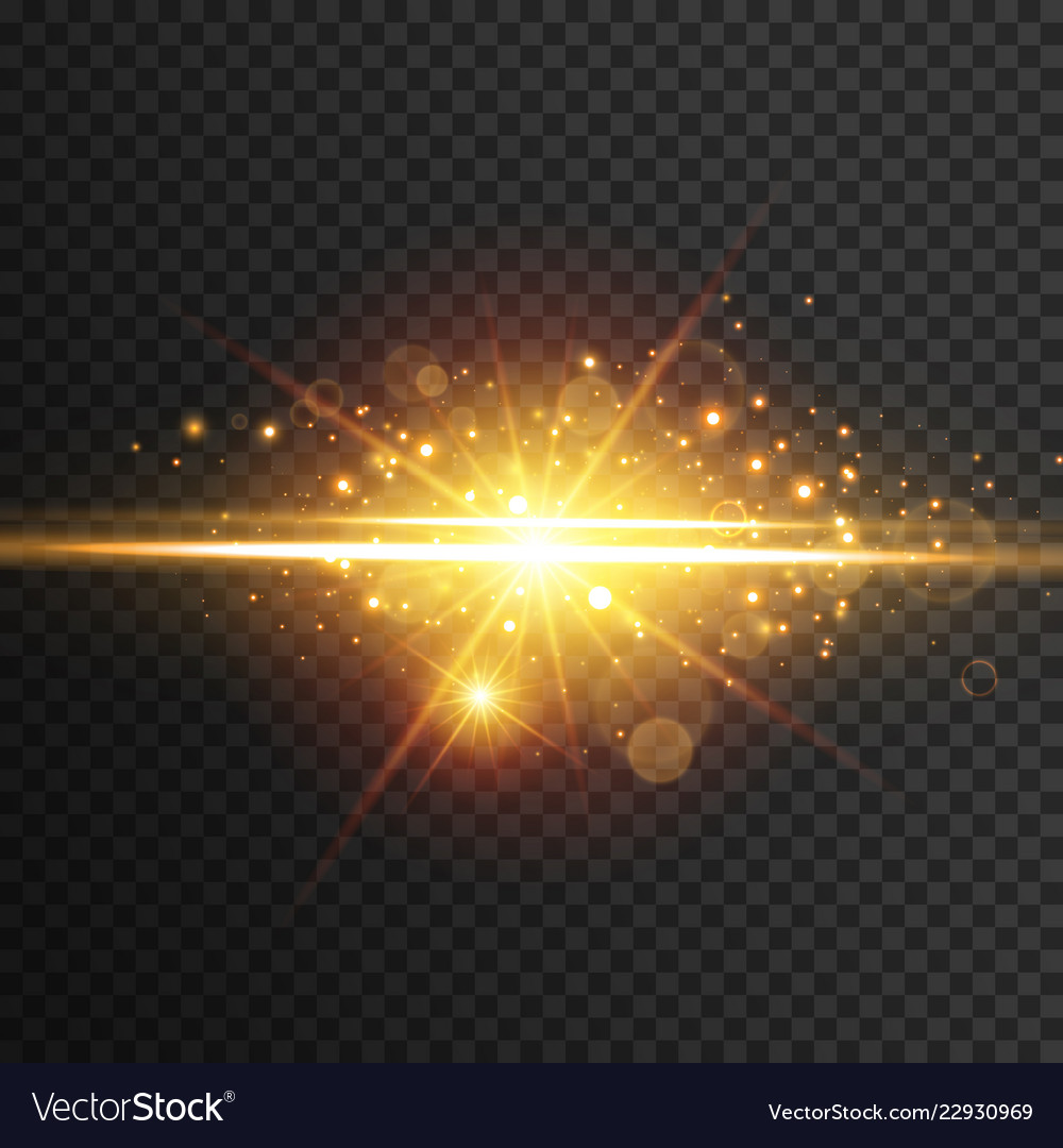 Light effect glow Royalty Free Vector Image - VectorStock