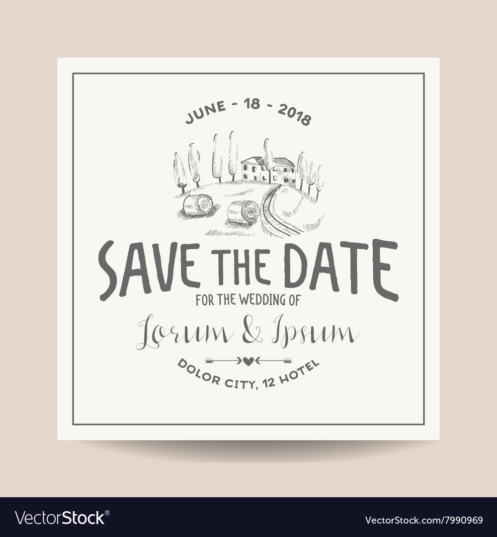 wedding invitation card save