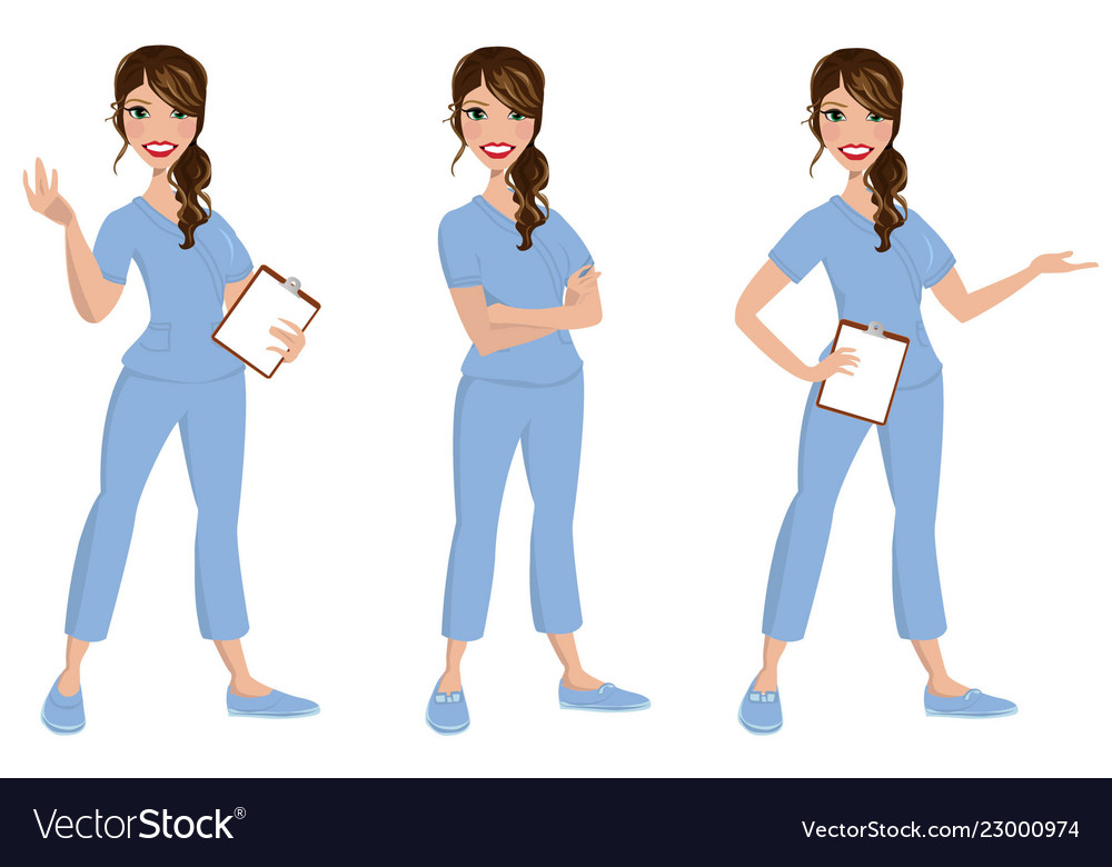 Nurse - Health Care Professional Royalty Free Vector Image