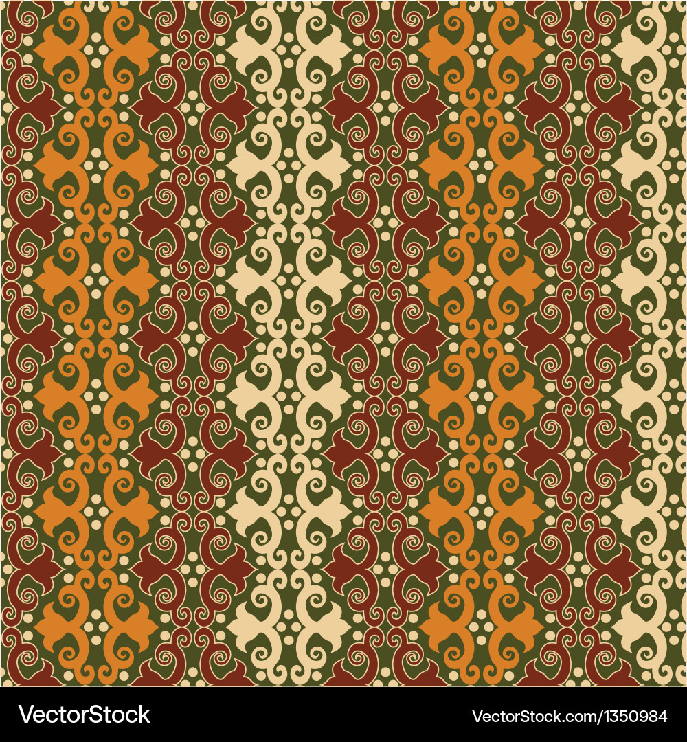 Seamless pattern islamic style Royalty Free Vector Image