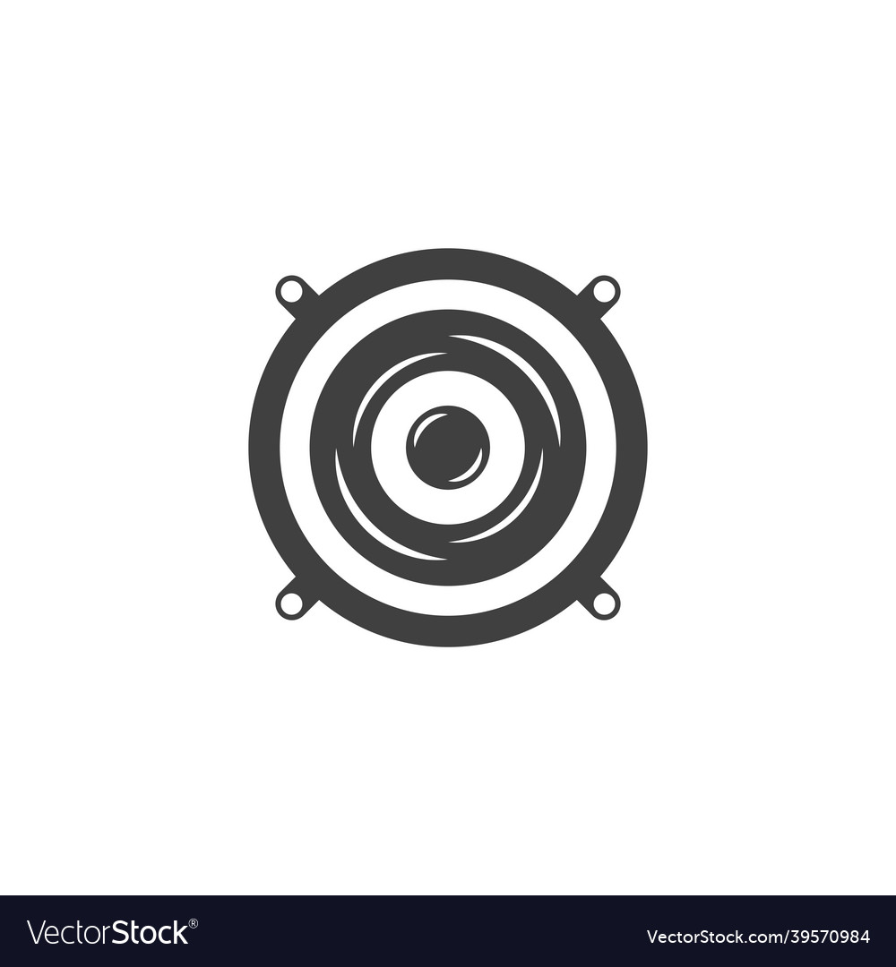 Speaker waves design Royalty Free Vector Image