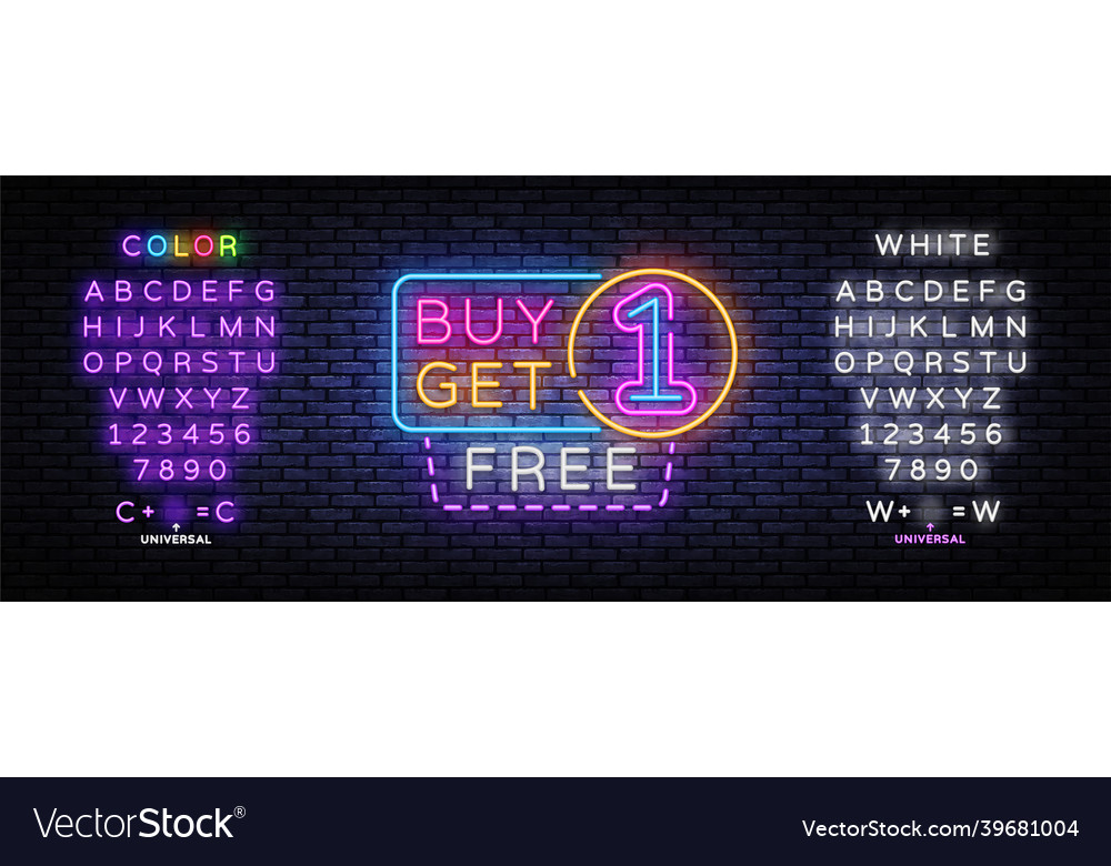 Free neon outlet for sale