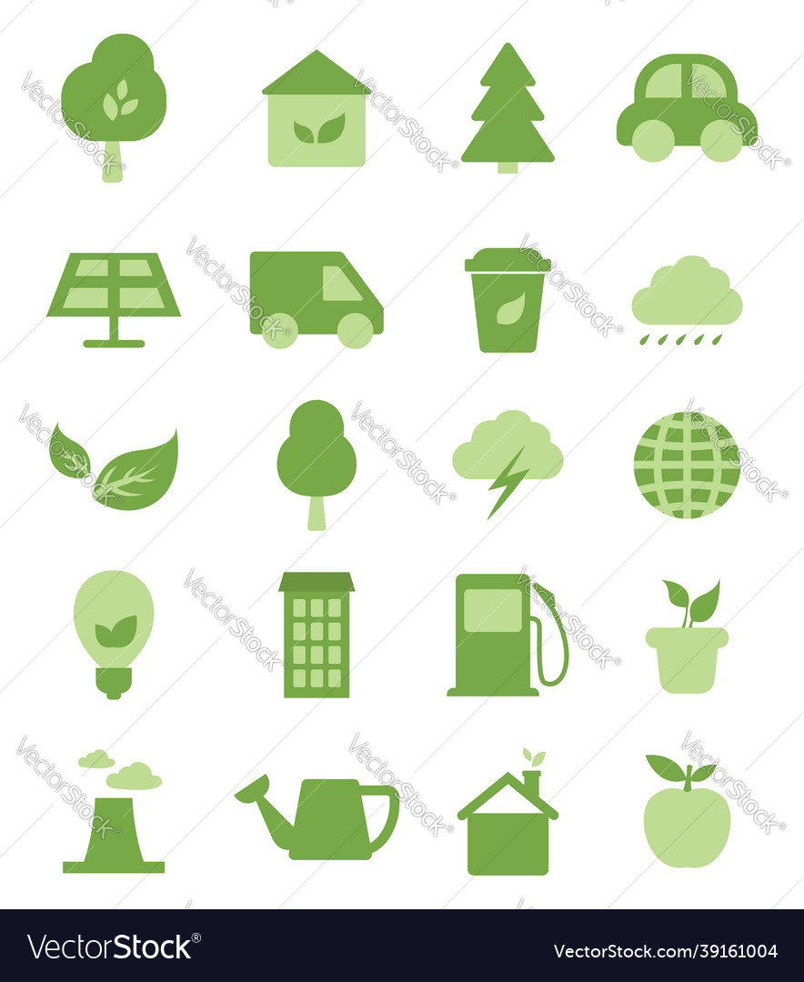 Take Care Of Environment On A White Background Vector Image Take Care Of Environment On A White Background Vector Image