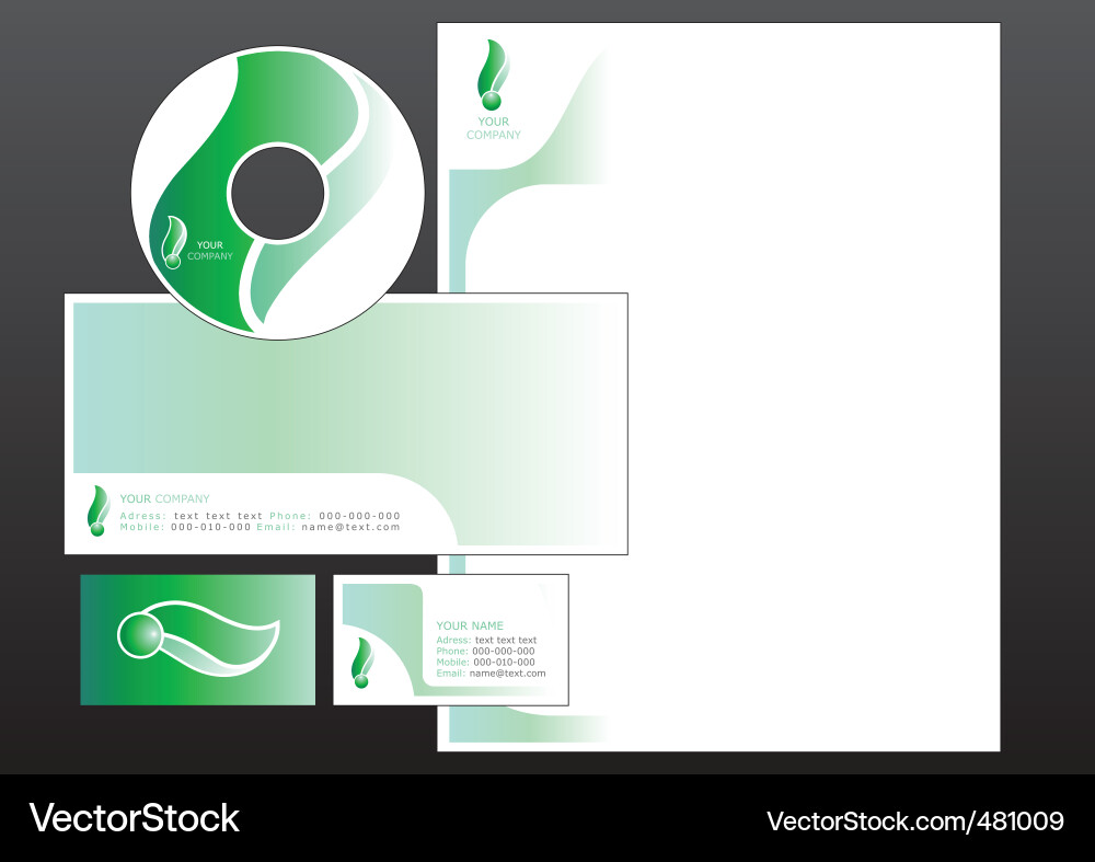 Business set Royalty Free Vector Image - VectorStock