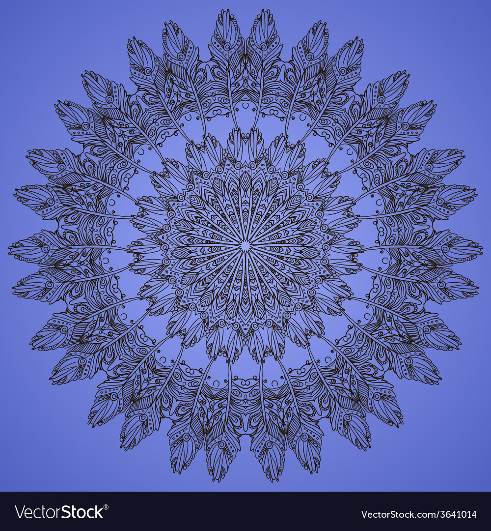 Circular pattern ornament