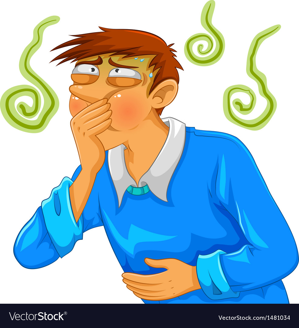 Nauseous Royalty Free Vector Image VectorStock