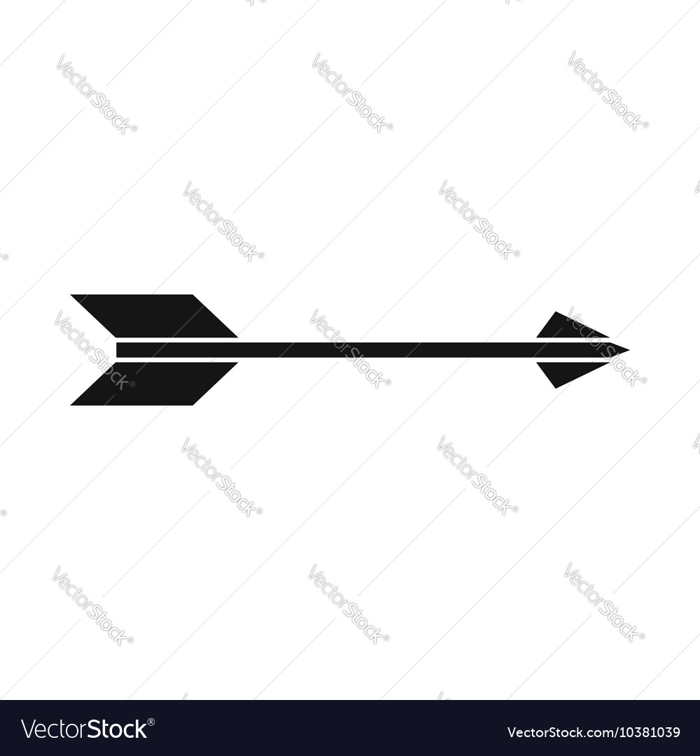 Long arrow icon simple style