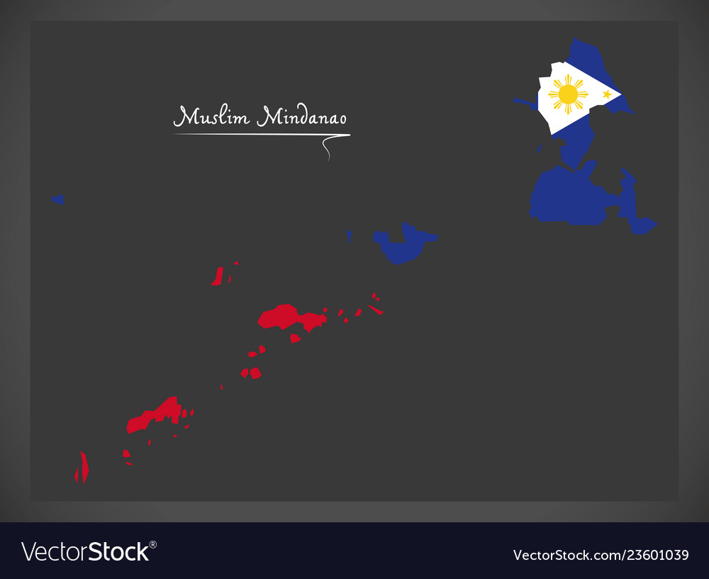 Muslim mindanao map philippines