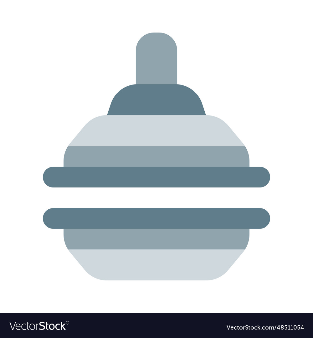 Resize or reshape an object with a press machine Vector Image