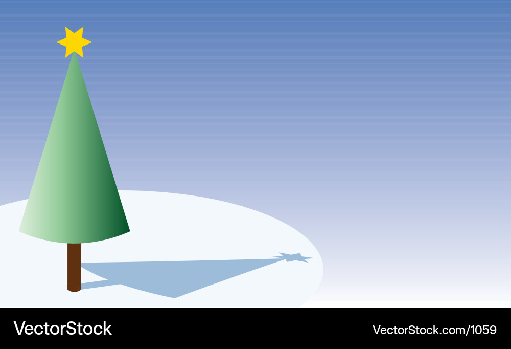 Christmas tree background Royalty Free Vector Image