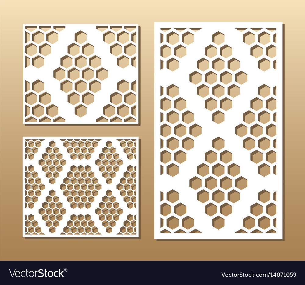 Laser Cut Panel Royalty Free Vector Image - Vectorstock