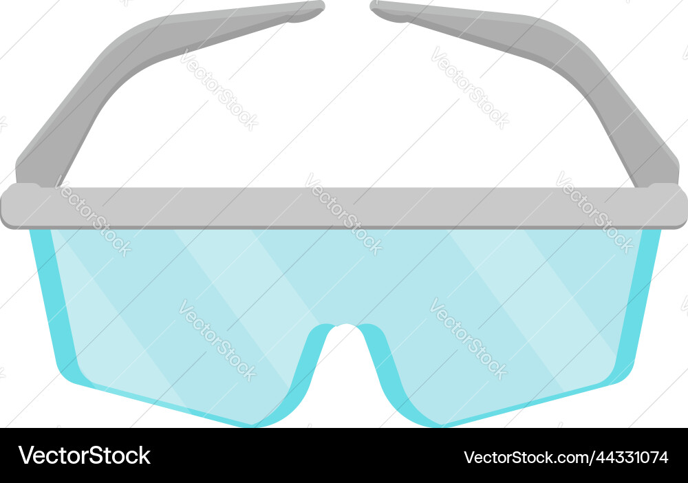 Protective goggles on a white background Vector Image