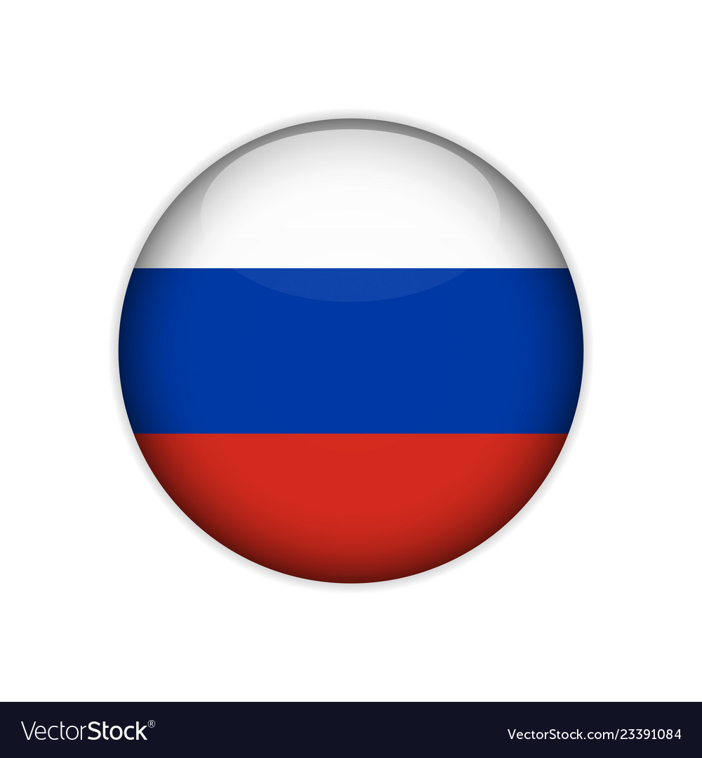 Russia flag Royalty Free Vector Image - VectorStock