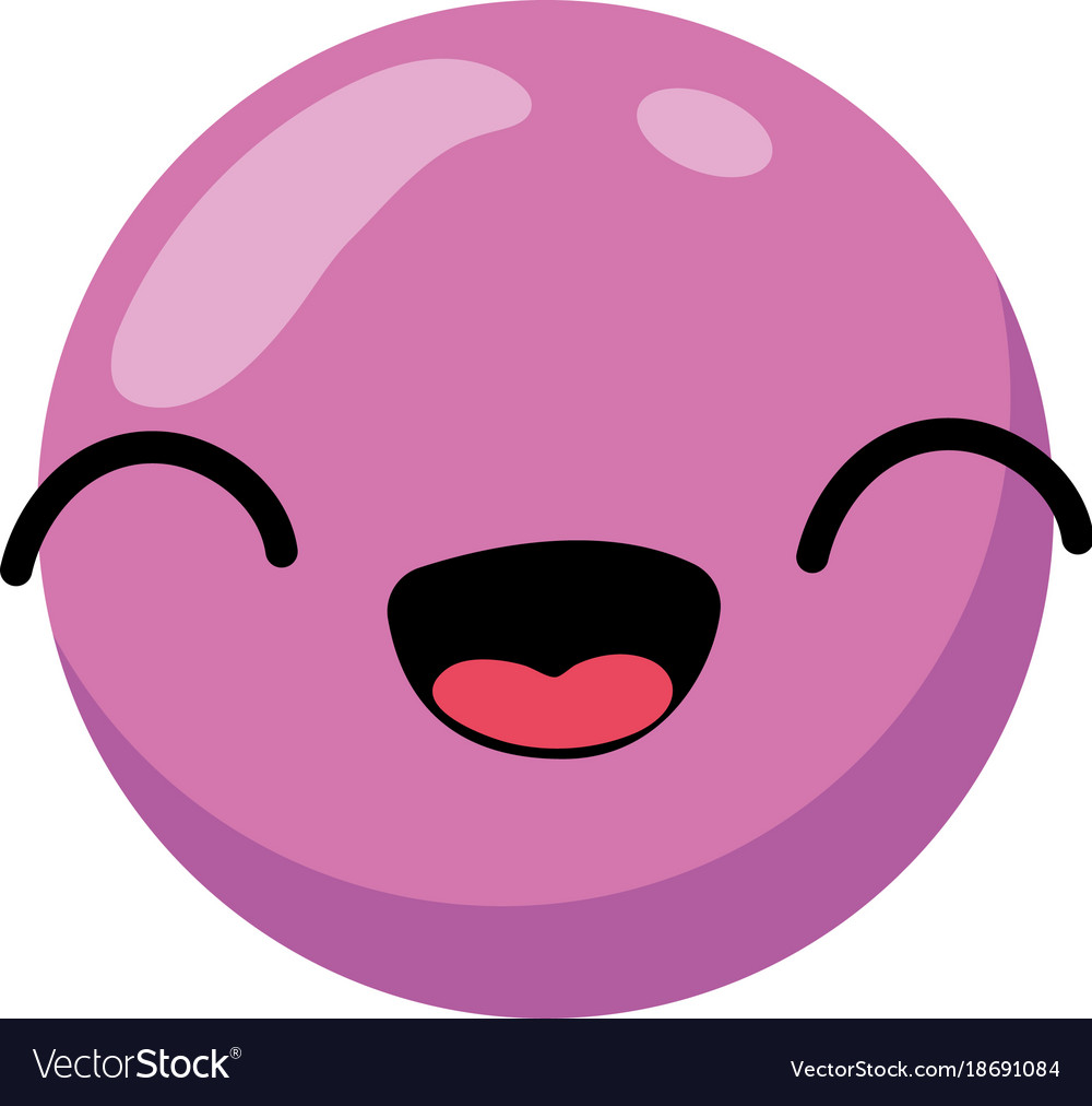 Isolated emoticon design Royalty Free Vector Image