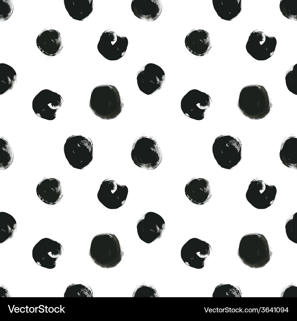 Seamless pattern with circles Royalty Free Vector Image