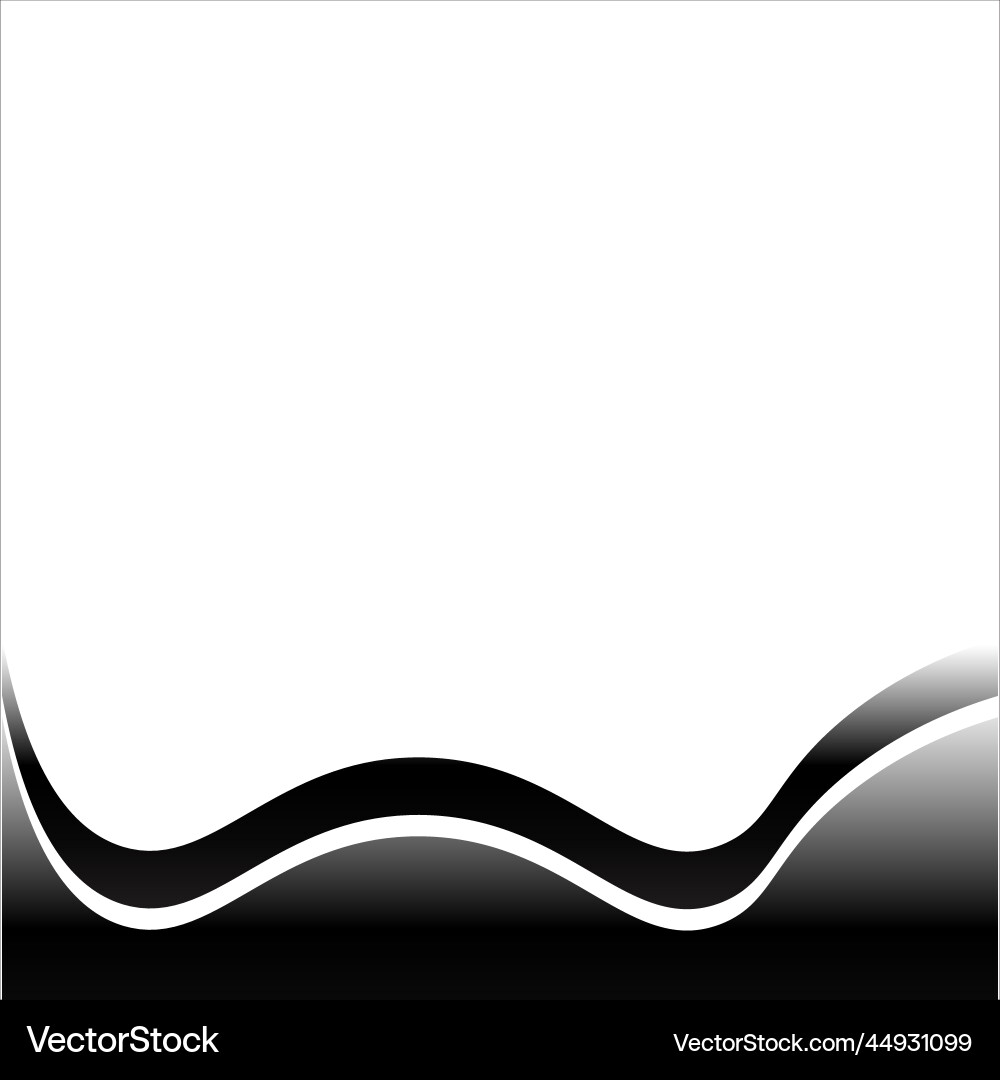 Header footer Royalty Free Vector Image - VectorStock