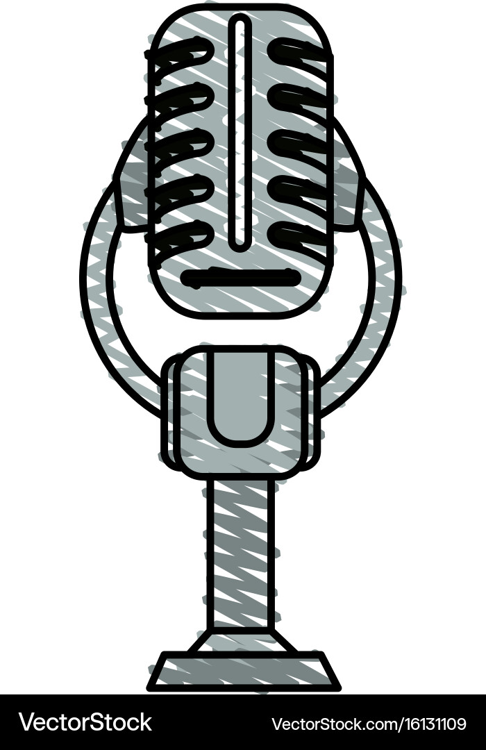 Microphone Royalty Free Vector Image - VectorStock