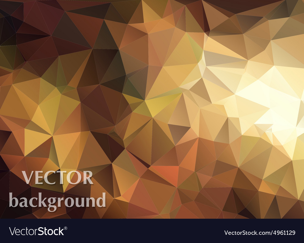 Abstract background of triangles polygon wallpaper