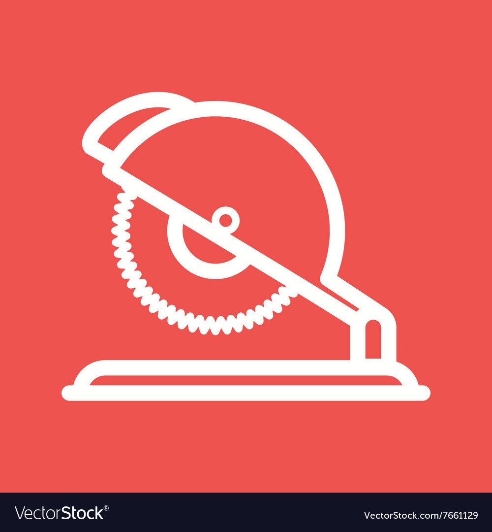 Electric saw Royalty Free Vector Image - VectorStock