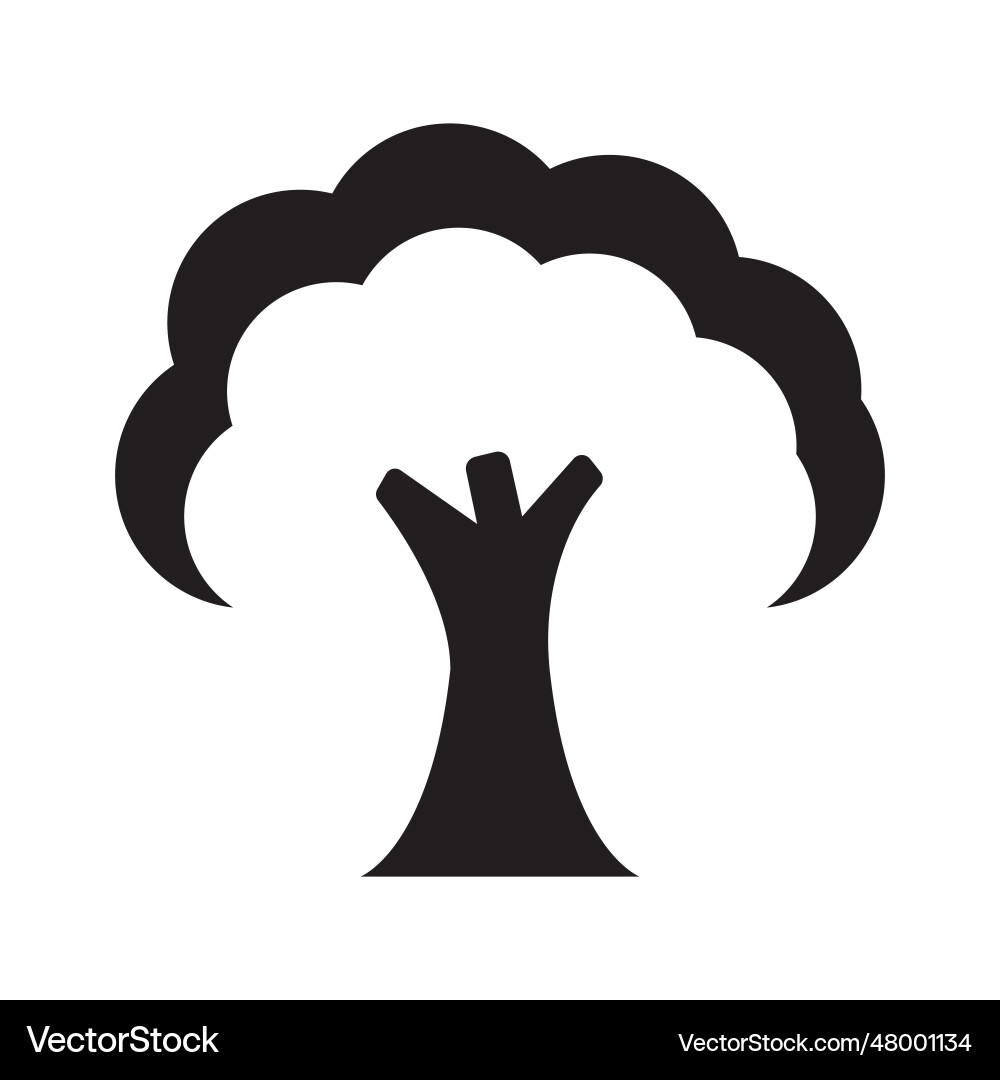 Tree icon Royalty Free Vector Image - VectorStock